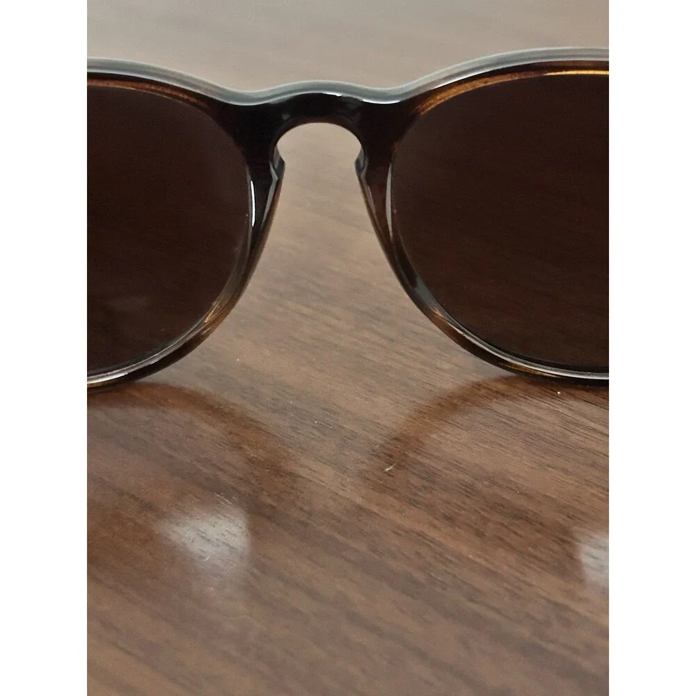 Ray-Ban Erika RB4171 Polarized Round Tortoise Brown Sunglasses Size 54-18 used